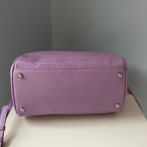 NWT JUICY COUTURE Princess Charming Large Satchel in Lavender - Picture 9 of 10